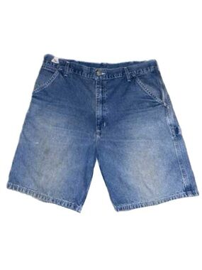 Carhartt Denim Carpenter Shorts Men 36 Blue VTG 2006